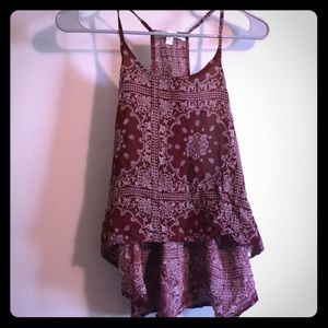 Burgundy Tanktop!